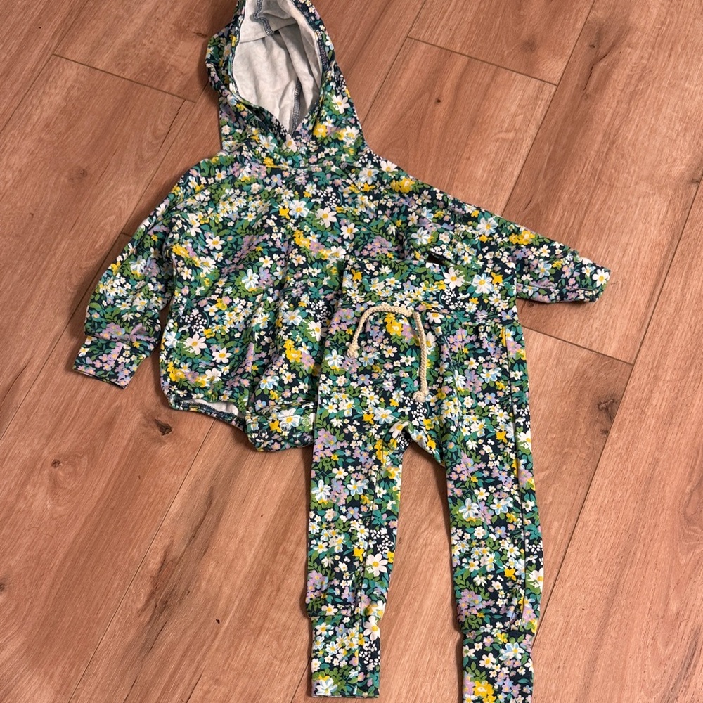 Little One Shop Hoodie Romper Set